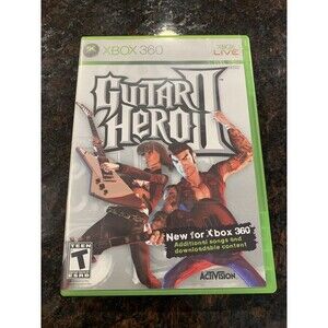 Guitar Hero II (Microsoft Xbox 360, 2007)